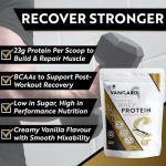 Vangard Essential Vanilla Whey Protein Powder 500g