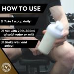 Vangard Essential Vanilla Whey Protein Powder 500g