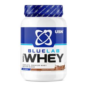 USN Blue Lab Chocolate Whey Protein Powder 908g