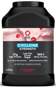 MaxiNutrition Cyclone Strawberry Whey Protein Powder