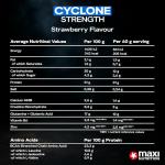 MaxiNutrition Cyclone Strawberry Whey Protein Powder