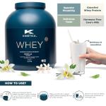 Kinetica Vanilla Whey Protein Powder - 23g Protein