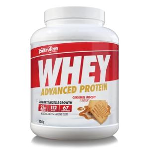 Per4m Whey Protein Powder - Caramel Biscuit Flavor