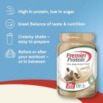 Premier Protein Café Latte Whey Protein Powder 680g