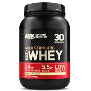 ON Gold Standard Whey Protein - Vanilla Ice Cream, 900g