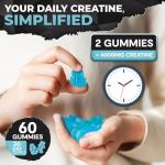 Creatine Monohydrate Gummies - 4000mg Mixed Berry