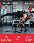 PhD Nutrition Strawberry Whey Powder 500g - 25g Protein