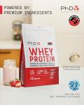 PhD Nutrition Strawberry Whey Powder 500g - 25g Protein