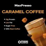MaxiNutrition MaxPresso Caramel Protein Coffee, 21g Protein