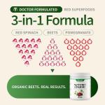 Organic Beet Root Powder for Enhanced Blood Flow