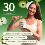 Organic Beet Root Powder for Enhanced Blood Flow