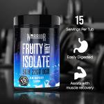 Warrior Fruity Whey Isolate Protein Powder - Blue Raspberry