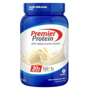 Premier Protein Vanilla Whey Protein Powder 663g