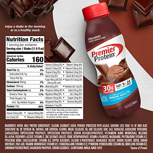 Premier Chocolate Protein Shake Pack (12)