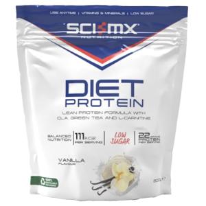 SCI-MX Diet Whey Protein Powder - Vanilla Flavor