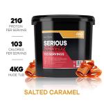Serious Shredz Diet Whey Protein Powder 4kg - Salted Caramel