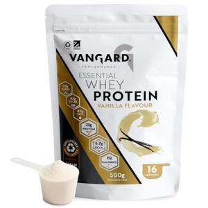 Vangard Essential Vanilla Whey Protein Powder 500g