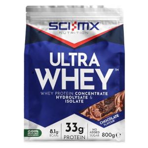 SCI-MX Ultra Whey Protein Powder - Chocolate 800G