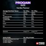 MaxiNutrition Progain Vanilla Whey Protein Powder 1.2kg