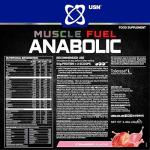 USN Muscle Fuel Anabolic Mass Gainer - Strawberry