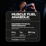 USN Muscle Fuel Anabolic Mass Gainer - Strawberry