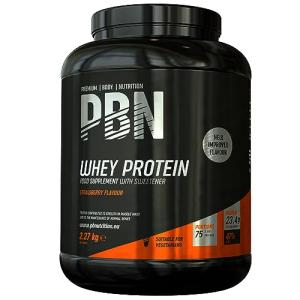 PBN Strawberry Whey Protein Powder 2.27kg