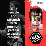 Warrior Whey Protein with Creatine - Strawberry Crème