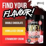Warrior Whey Protein with Creatine - Strawberry Crème