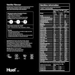 Huel Complete Vegan Protein Powder, Vanilla, 26 Servings