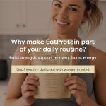 EatProtein Vegan Protein Powder for Women, 600g
