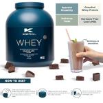 Kinetica Chocolate Whey Protein Powder, 2.27 Kg