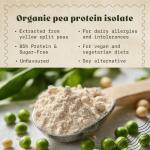 NaturaleBio Organic Pea Protein Powder - 950g