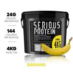 SERIOUS Protein Powder 4kg - Low Carb Banana