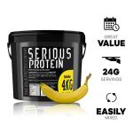 SERIOUS Protein Powder 4kg - Low Carb Banana