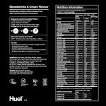 Huel Complete Protein Powder - Strawberries & Cream