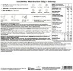 Clear Diet Whey Protein Isolate, Mixed Berry, 500g