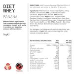PhD Nutrition Diet Whey Protein Powder - Banana 1kg