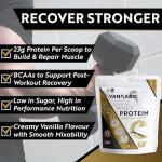 Vangard Essential Whey Protein Powder - Vanilla 1kg