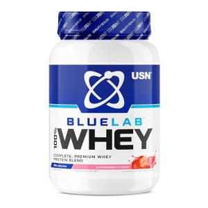 USN Blue Lab Whey Protein Powder - Strawberry 908g