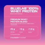 USN Blue Lab Whey Protein Powder - Strawberry 908g