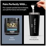 Pure Creatine Monohydrate Powder - 250g, 50 Servings