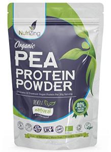 NutriZing Organic Vegan Pea Protein Powder 1kg