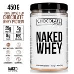 Naked Chocolate Whey Protein Powder - 450g