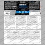 Bandini® Creatine Monohydrate 3000mg - Energy Boost Supplement