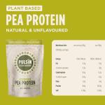 Pulsin Unflavoured Vegan Pea Protein Powder 1kg
