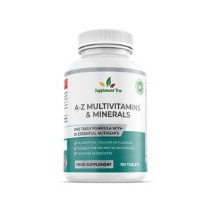 Vegan A-Z Multivitamins for Men & Women - 180 Tablets