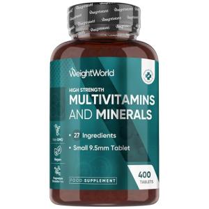 Vegan Multivitamin Tablets for Men & Women 400ct