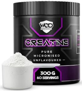 Micronized Creatine Monohydrate Powder 300g - Unflavoured