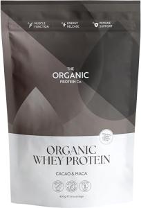 Chocolate Organic Whey Protein Powder – 400g