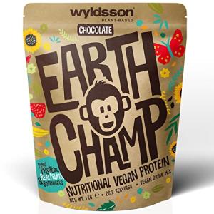 EarthChamp Vegan Chocolate Protein Powder, 1kg